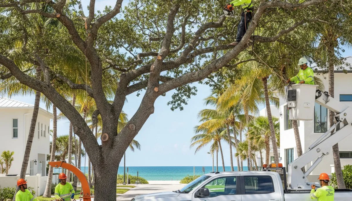 Professional tree removal service in Boca Raton FL by certified arborists